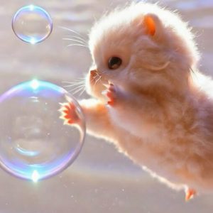 Pack Vidéo "Suny" – Chaton Magique & Bulles